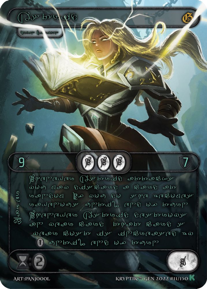 Astrid (Green Kryptik Language), Standard, front