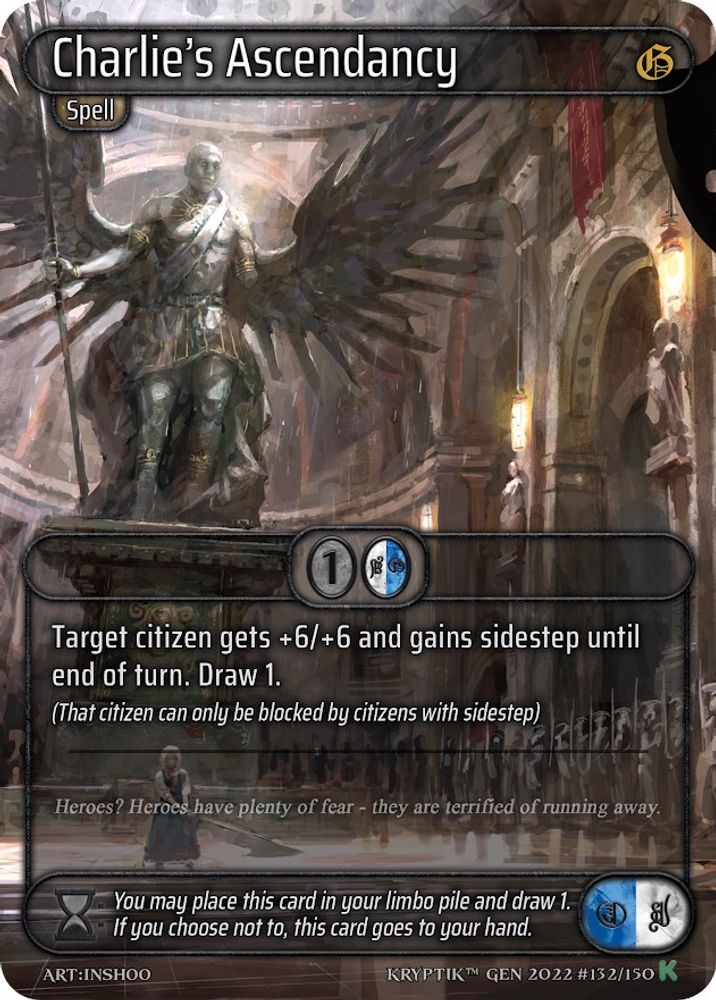 Charlie's Ascendancy, Standard, front