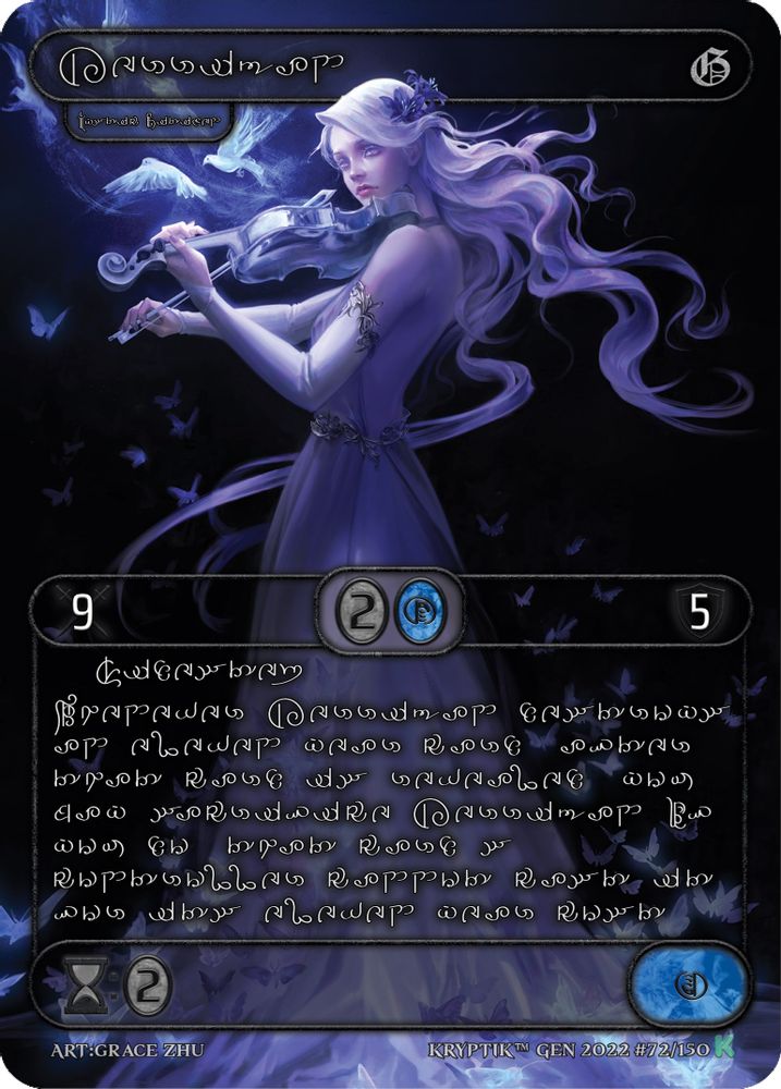 Kerrigan (Silver Kryptik Language), Standard, front