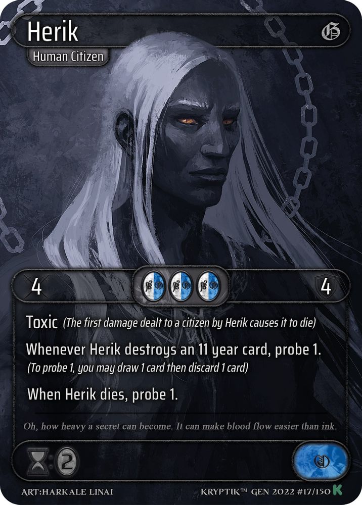 Herik, Standard, front