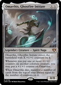 Omarthis, Ghostfire Initiate, Commander Masters