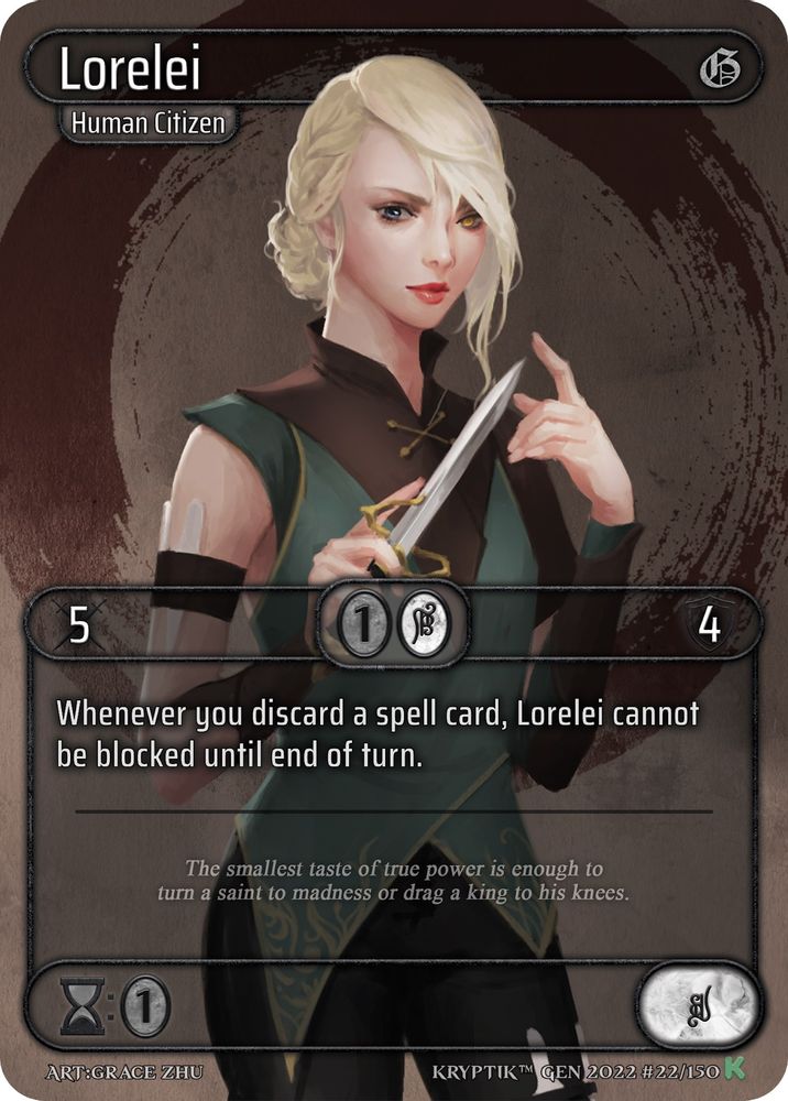 Lorelei, Standard, front