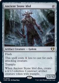 Ancient Stone Idol, Commander Masters