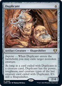 Duplicant, Commander Masters
