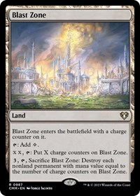 Blast Zone, Commander Masters