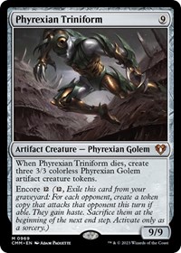 Phyrexian Triniform, Commander Masters