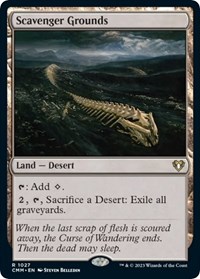 Scavenger Grounds, Commander Masters