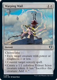 Warping Wail, Commander Masters