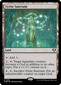 Tyrite Sanctum, Commander Masters