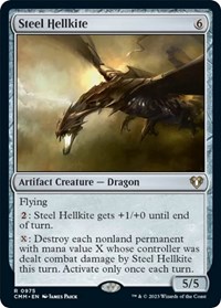 Steel Hellkite, Commander Masters