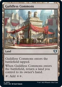 Guildless Commons, Commander Masters