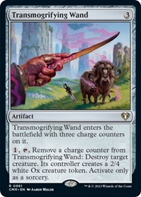 Transmogrifying Wand, Commander Masters