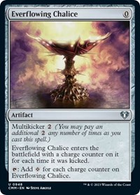 Everflowing Chalice, Commander Masters