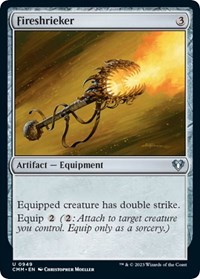 Fireshrieker, Commander Masters