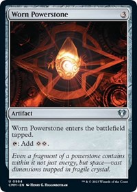 Worn Powerstone, Commander Masters