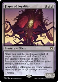 Flayer of Loyalties, Commander Masters
