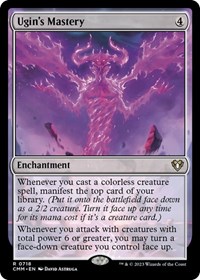 Ugin's Mastery, Commander Masters