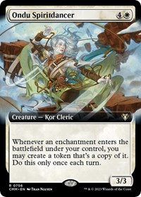 Ondu Spiritdancer (Extended Art), Commander Masters