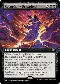 Cacophony Unleashed (Extended Art), Commander Masters