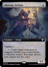 Abstruse Archaic (Extended Art), Commander Masters