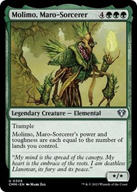 Molimo, Maro-Sorcerer, Commander Masters