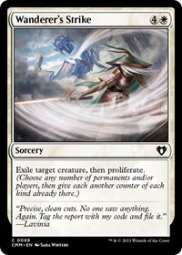Wanderer's Strike, Commander Masters