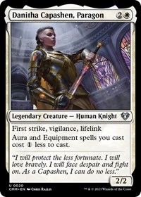 Danitha Capashen, Paragon, Commander Masters