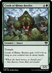 Crash of Rhino Beetles, Commander Masters