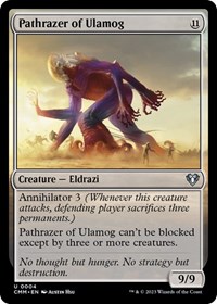 Pathrazer of Ulamog, Commander Masters