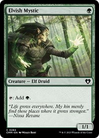 Elvish Mystic, Commander Masters