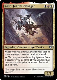 Akiri, Fearless Voyager, Commander Masters