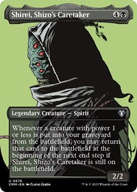 Shirei, Shizo's Caretaker (Borderless), Commander Masters