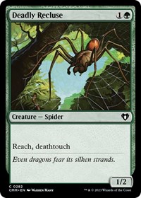 Deadly Recluse, Commander Masters