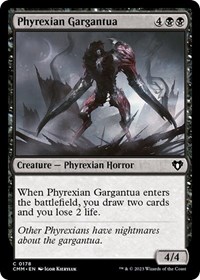 Phyrexian Gargantua, Commander Masters