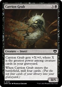 Carrion Grub, Commander Masters