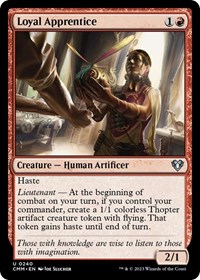 Loyal Apprentice, Commander Masters