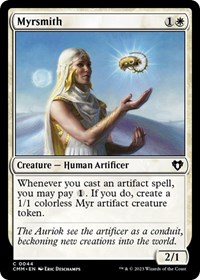 Myrsmith, Commander Masters