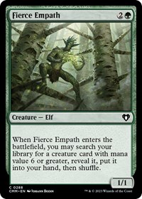 Fierce Empath, Commander Masters