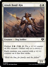 Ainok Bond-Kin, Commander Masters