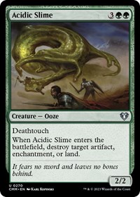 Acidic Slime, Commander Masters
