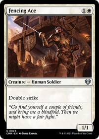 Fencing Ace, Commander Masters