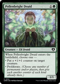 Pollenbright Druid, Commander Masters