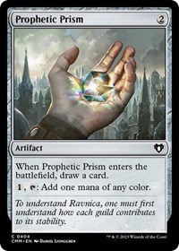 Prophetic Prism, Commander Masters