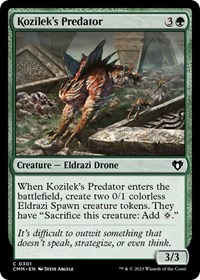 Kozilek's Predator, Commander Masters