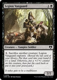 Legion Vanguard, Commander Masters