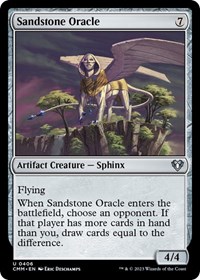 Sandstone Oracle, Commander Masters