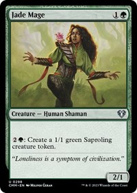 Jade Mage, Commander Masters