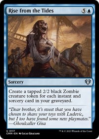 Rise from the Tides, Commander Masters