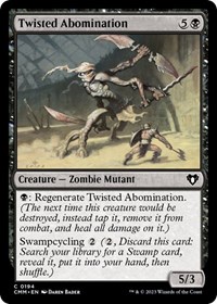 Twisted Abomination, Commander Masters