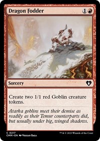 Dragon Fodder, Commander Masters